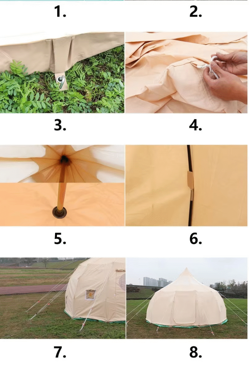 Glamping Party Hotel Yurts Tents - Image 3